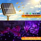Joomer Solar Fairy Lights, 2-Pack Total 80FT 240LED Lights, Warm White