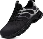 LARNMERN Steel Toe Cap Trainers Men Women Safety Trainers Safety Work Shoe