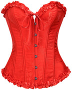 SZIVYSHI Halloween Overbust Corset Top