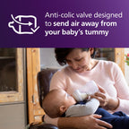 Philips Avent Natural Response Bottle Teat - 2 x Baby Bottle Flow 4 Teats for Babies Aged 3+ Months, BPA Free (Model SCY964/02)