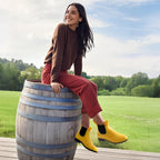 DREAM PAIRS Women's Ankle Wellies Chelsea Rain Boot