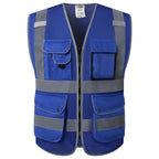 JKSafety Safety Vest for Men Women Reflective Hi Vis JK150 Green 3XL
