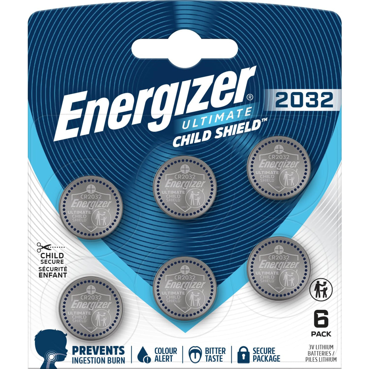 Energizer CR2032 Batteries (12 Pack) Lithium 3V Coins for Apple AirTag