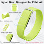 Compatible with Google Fitbit Air Strap Nylon Loop Sport Replacement Band