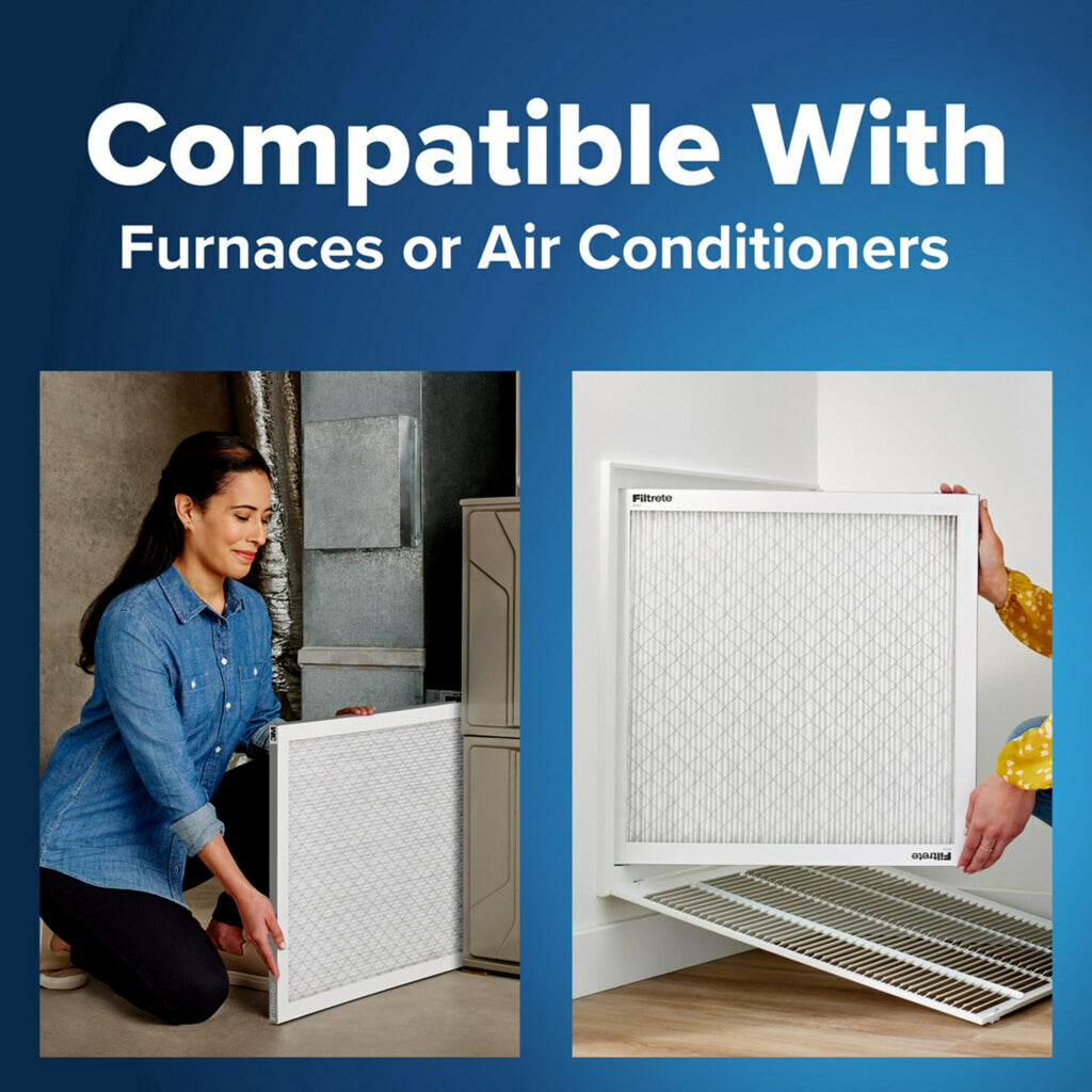 Filtrete 20x25x1 Air Filter, MERV 5, MPR 300, 6 HVAC Filters