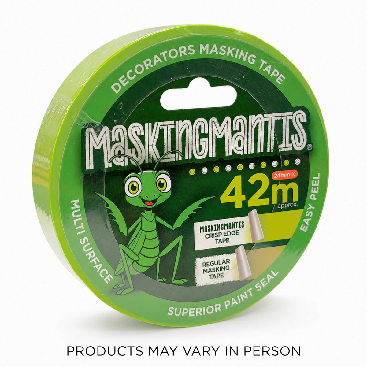 Status IONOS Masking Tape, Multi Surface, Pack of 2, 23mm x 20m