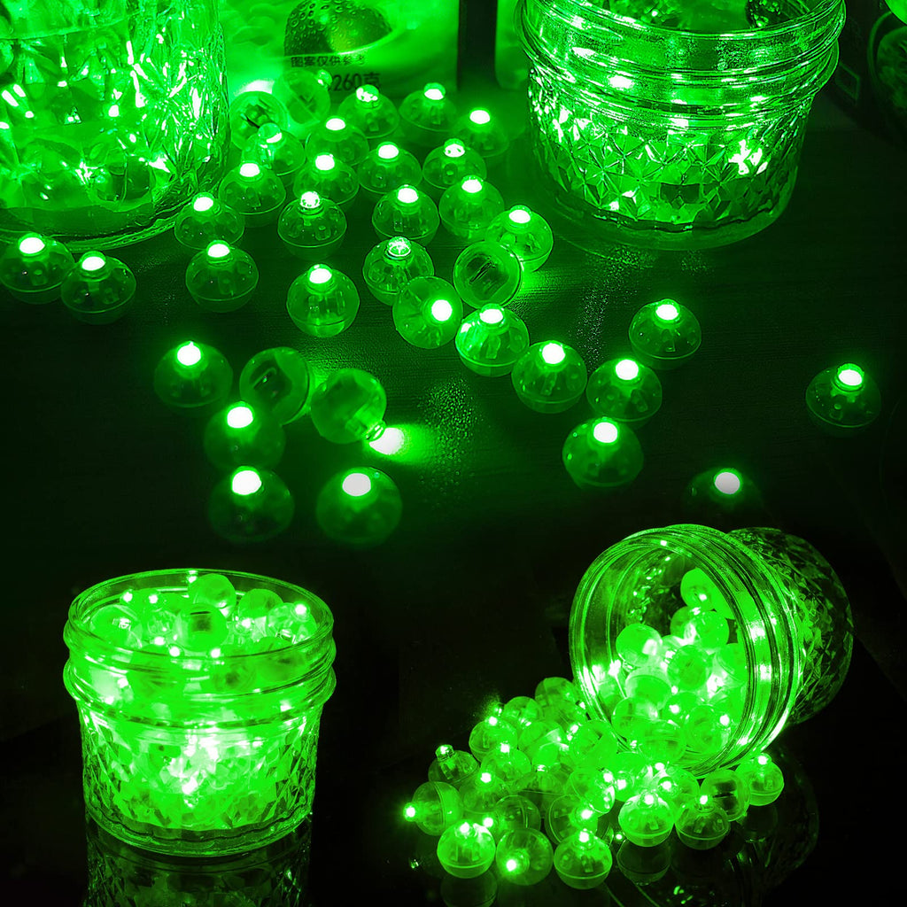 Aogist 200pcs 10-Colors Mini Lights with Hook,Long Standby Time Waterproof LED Balloon Light,Battery Powered,Ball Lamp for Balloon Paper Lantern Birthday Party Christmas Halloween