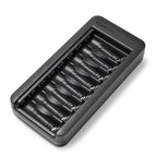 Amazon Basics Battery Charger for Rechargeable AA and AAA NiMh Batteries – UK Plug, 4-Bay, Black