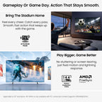 Samsung Smart TV 55-Inch U7020H Crystal UHD 4K TV, HDR10+, Motion Xcelerator, Dynamic Sound Pack, Gaming Hub, Knox Security, Vision AI Companion [2026]