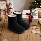 LongBay Women Slipper Boots Warm Memory Foam Indoor Outdoor House Shoe Gift