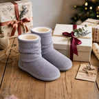 LongBay Women Slipper Boots Warm Memory Foam Indoor Outdoor House Shoe Gift