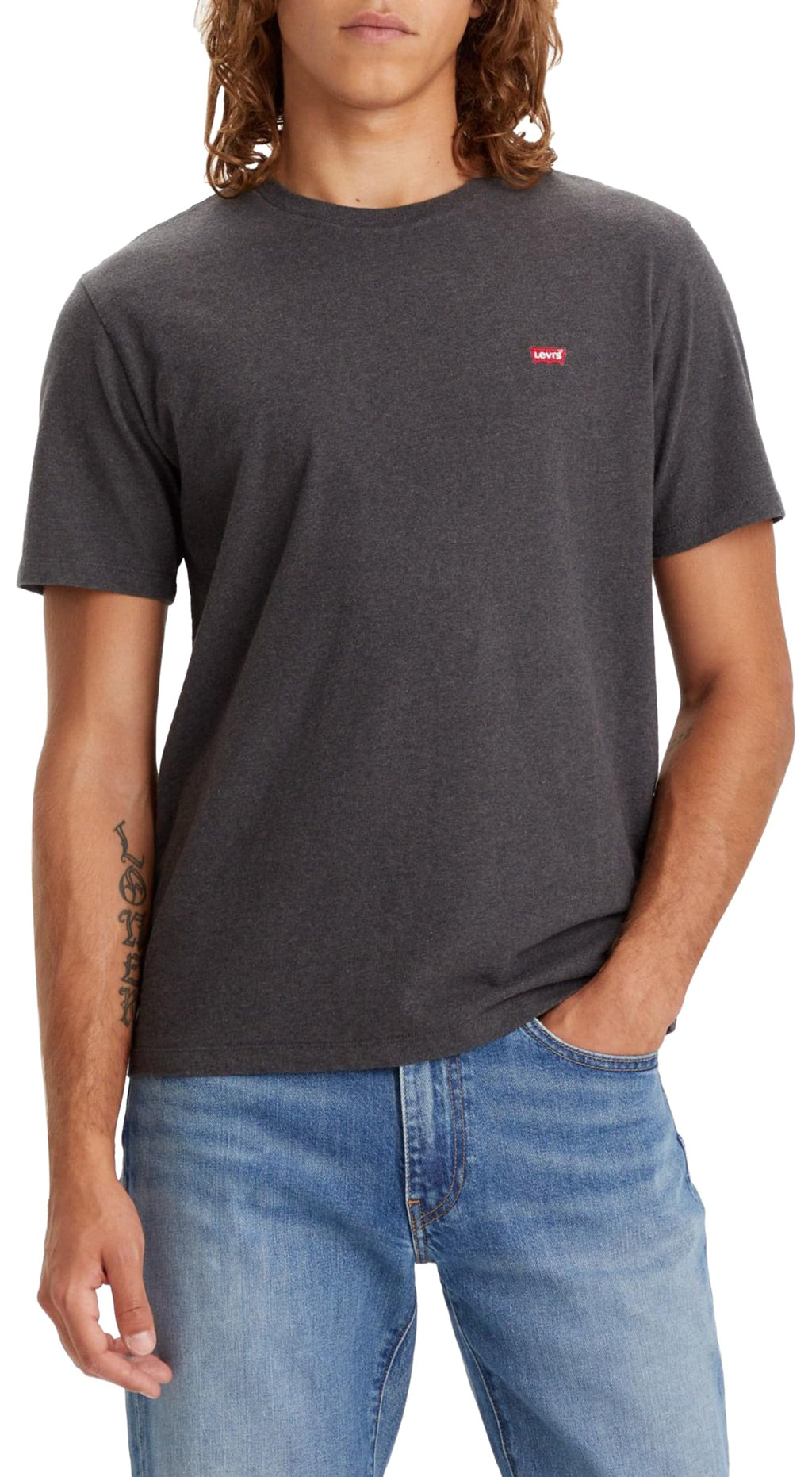 Levi's Men's Ss Original Housemark Tee- Core Chesthit Logo T-Shirt
