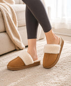 Litfun Women's Fluffy Memory Foam Slippers House Shoes Indoor