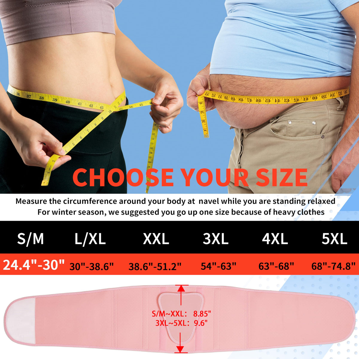 FEATOL Back Brace for Men & Women, Lower Back, Sciatica Pain Relief