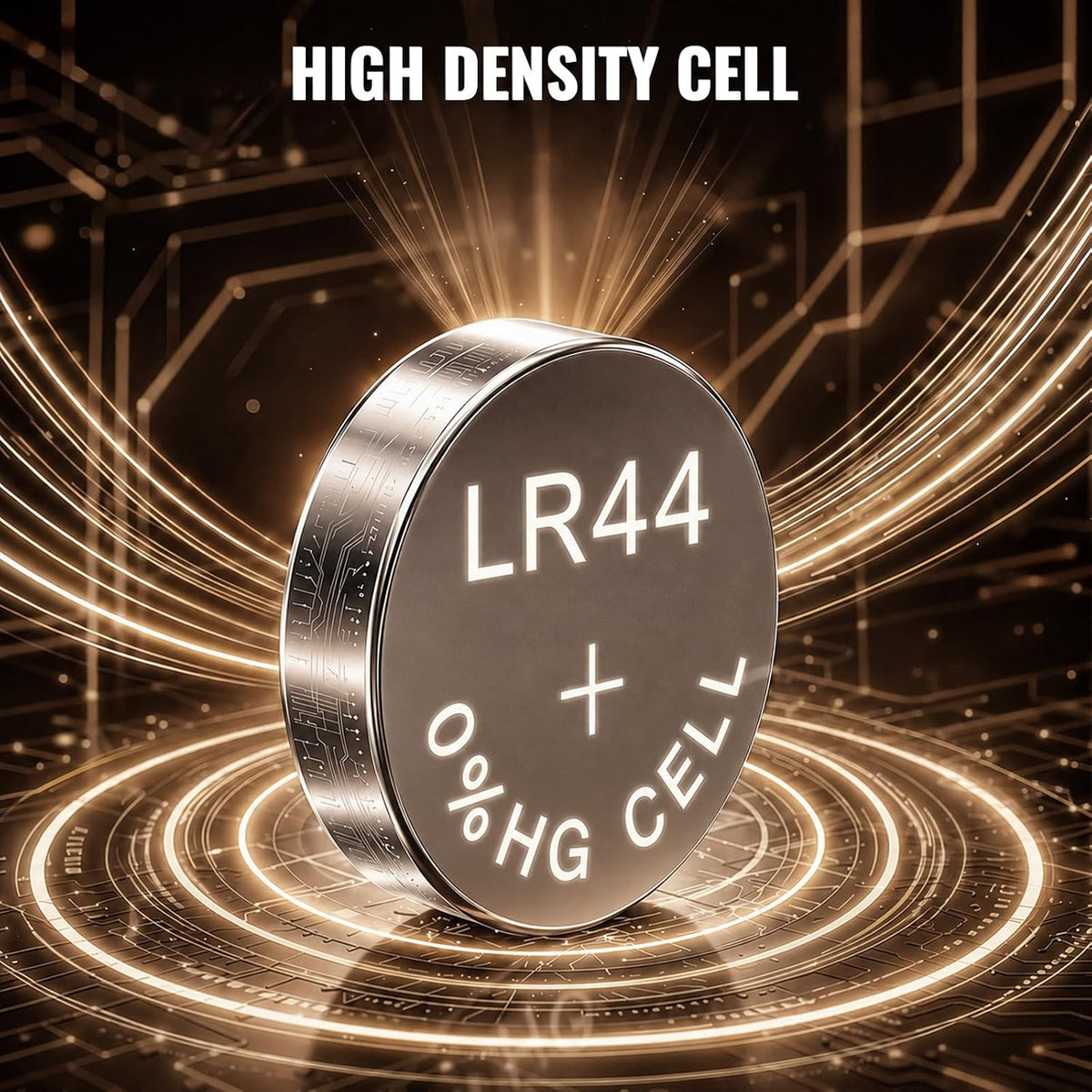 POWEROWL 12 Pcs LR44 Batteries for Watches, Christmas decorations, Bottle Lights, and Small Electronics