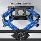 PERLESMITH TV Wall Bracket, Swivel Tilt Wall Mount for 26-70 Inch Flat & Curved TVs up to 45kg, Max. VESA 400x400mm