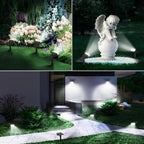 Linkind Halloween Solar Lights Outdoor Spotlight Waterproof RGB 2 Pack