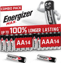 Energizer Max - AA + AAA Batteries (28 Combo Pack) Double A and Triple A