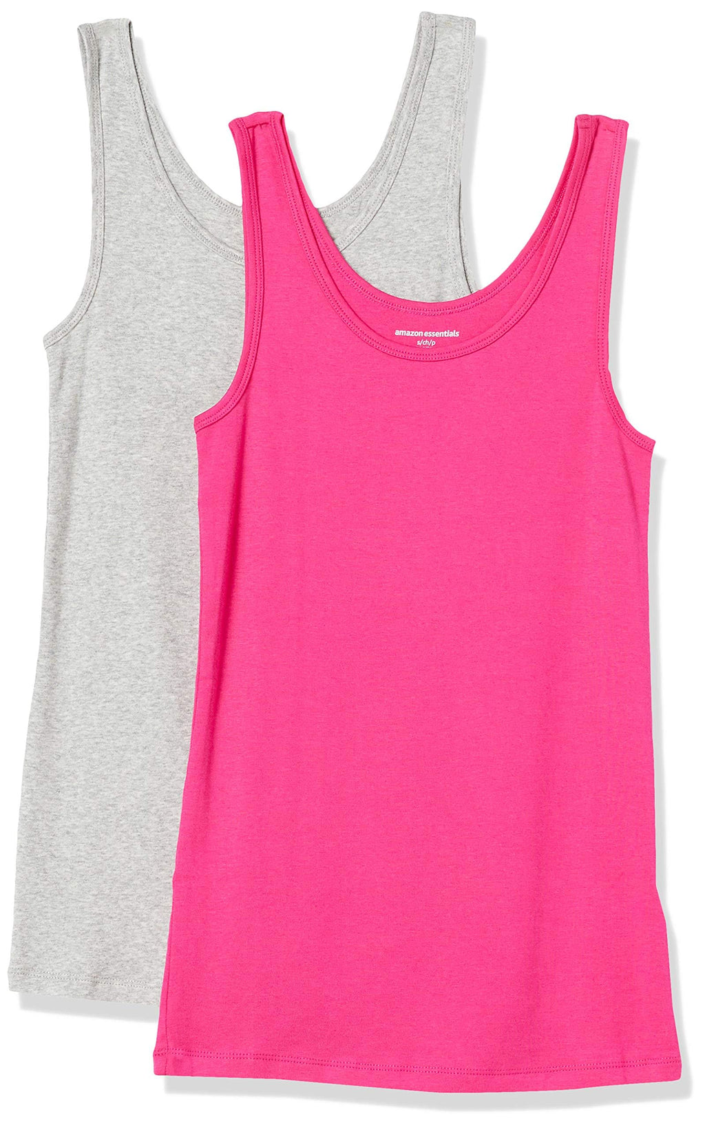 Amazon Essentials Women's Slim-Fit Vest, Pack of 2