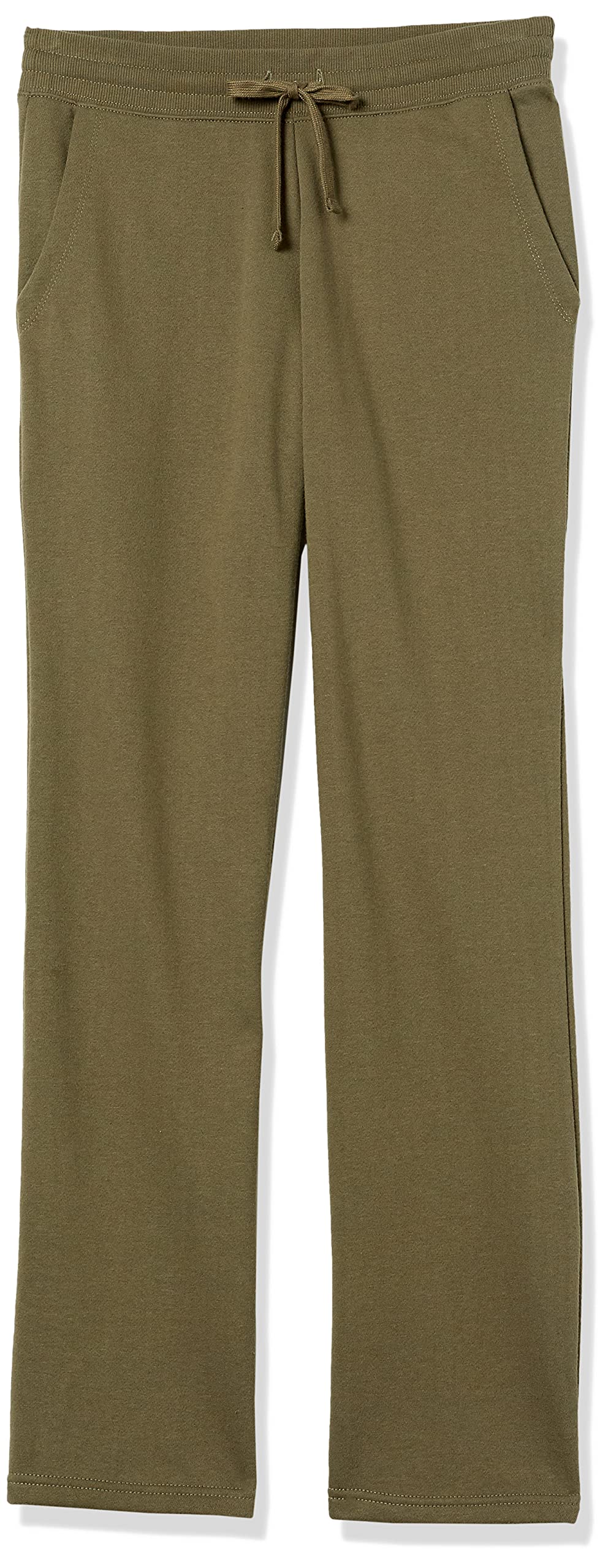 Amazon Essentials Women's Straight Leg Sweatpants with Drawstring for Women, Fleece