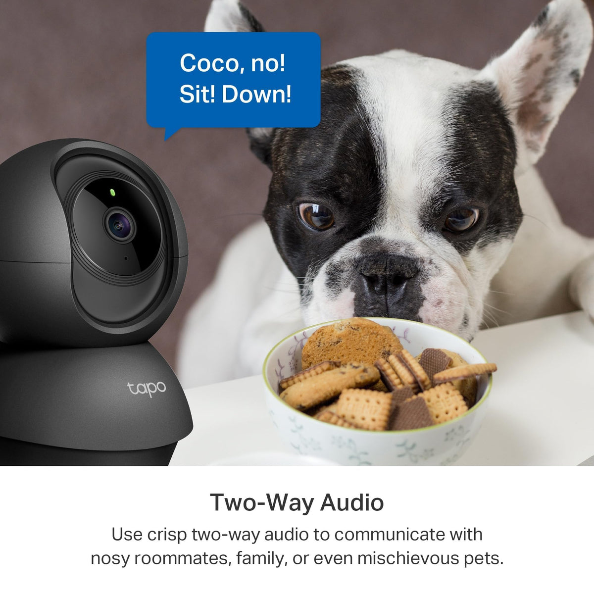 Tapo C201 Full HD Pan/Tilt Indoor Security Camera Pet Camera House Security
