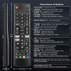 Universal Remote Control Replacement for All LG Smart TV