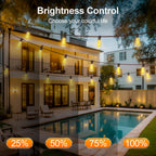 Outdoor Lights String Patio Outside - 100ft 30M LED Waterproof Light ST38