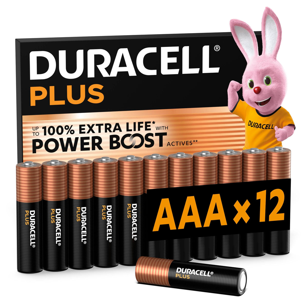DURACELL Plus AAA Alkaline Batteries (30 Pack) 1.5V, LR03