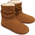 LongBay Women Slipper Boots Warm Memory Foam Indoor Outdoor House Shoe Gift
