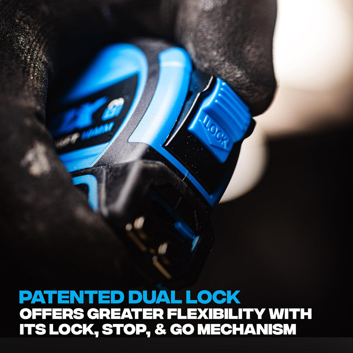 OX Pro Dual Auto Lock Tape Measure 5m, Magnetic Hook, Metric & Imperial