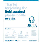 Brita Standard Pitcher and Dispenser Replacement Water Filters, White, 4