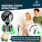 THE ORIGINAL Radiator Cleaner Brush 115cmI Long Radiator Brush for Cleaning