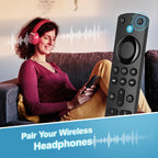 Voice Replacement Remote for Fire Stick, Fire Cube, AMZ FireSeries TVs