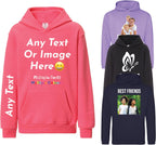 Varsany Personalised T Shirts Mens Womens Kids UK - Customised T Shirt with Any Text and Photo, Long-Lasting Printing - Design Your Own Custom T Shirt