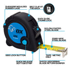 OX Trade 5m Tape Measure