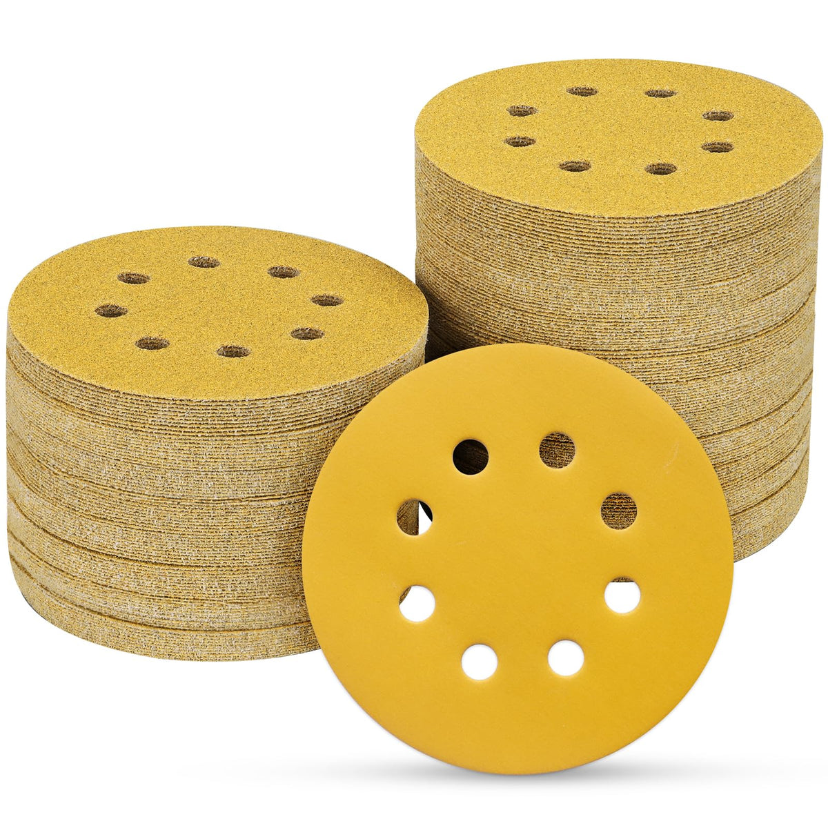 165 PCS 5 Inch Sanding Discs Random Orbital Sander Sandpaper