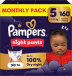 Pampers Night Pants, Size 5