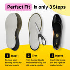 iMedic Orthotic Insoles for Plantar Fasciitis, Size XS UK 4-5.5