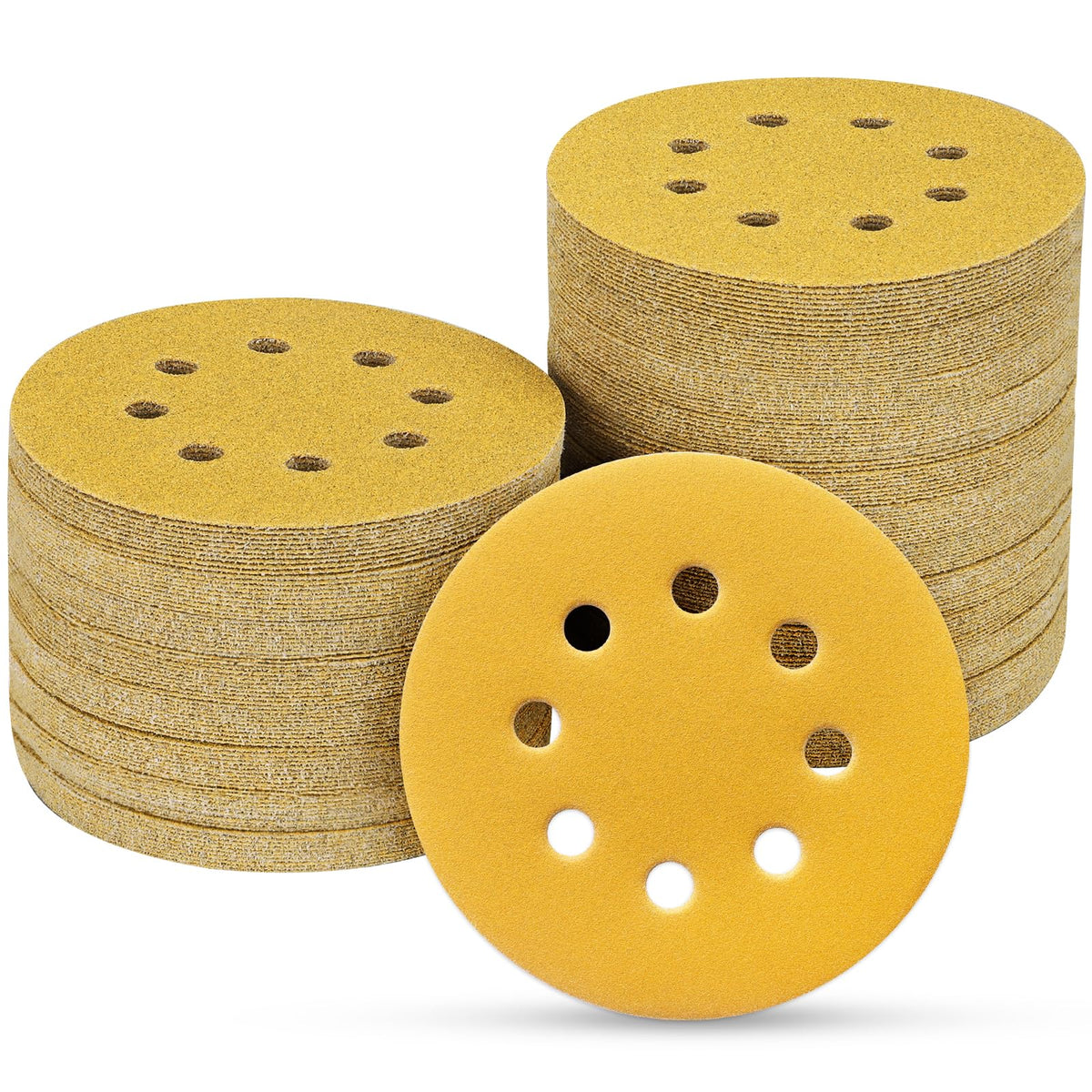 165 PCS 5 Inch Sanding Discs Random Orbital Sander Sandpaper
