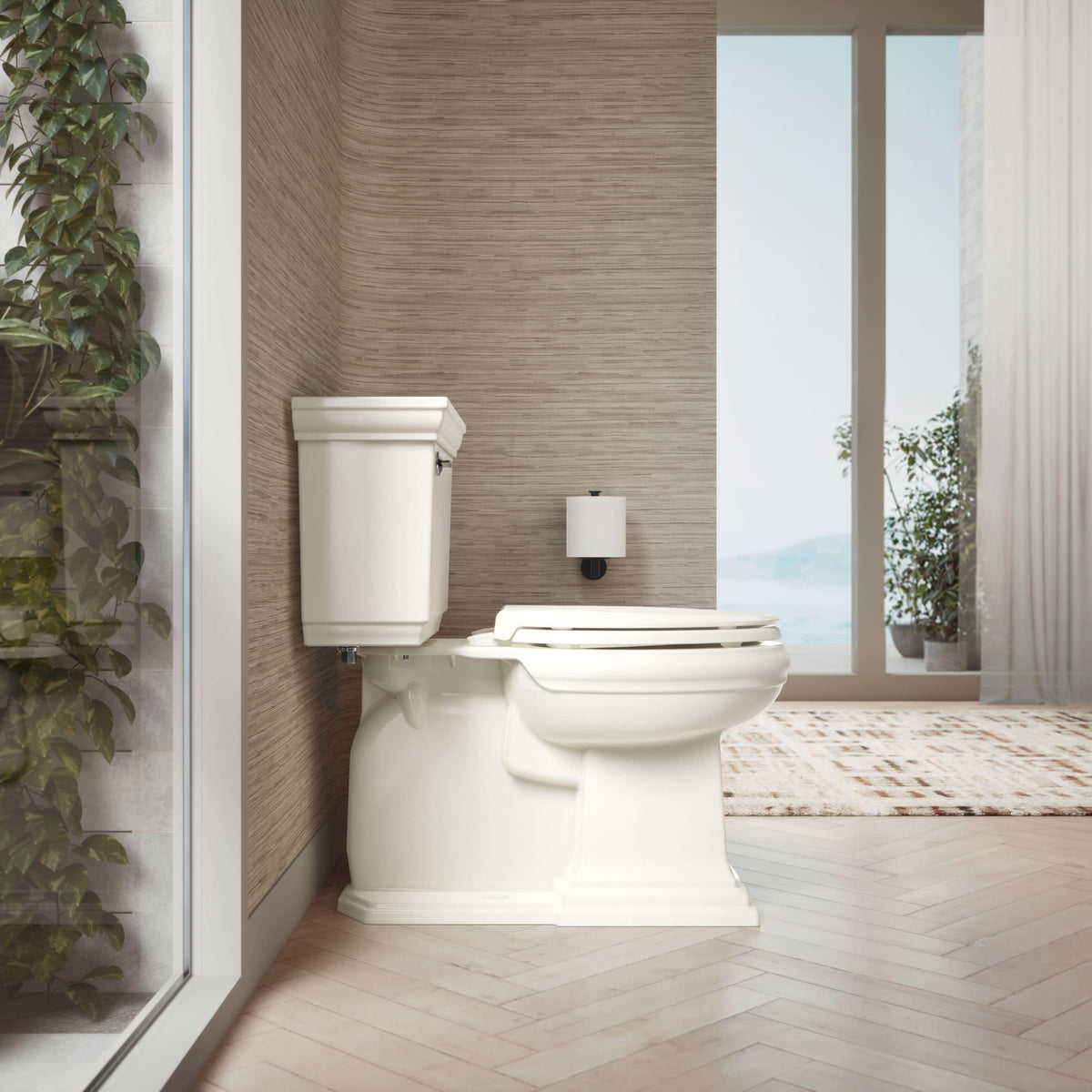 KOHLER Cachet ReadyLatch Elongated Slow Close Toilet Seat, White