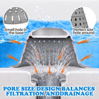 zaa Shower Drain Hair Catcher Bathtub Drain Strainer Sink Drain Protector