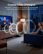 ULTIMEA 2.1ch Soundbar All-in-one, Built-in Subwoofer for TV