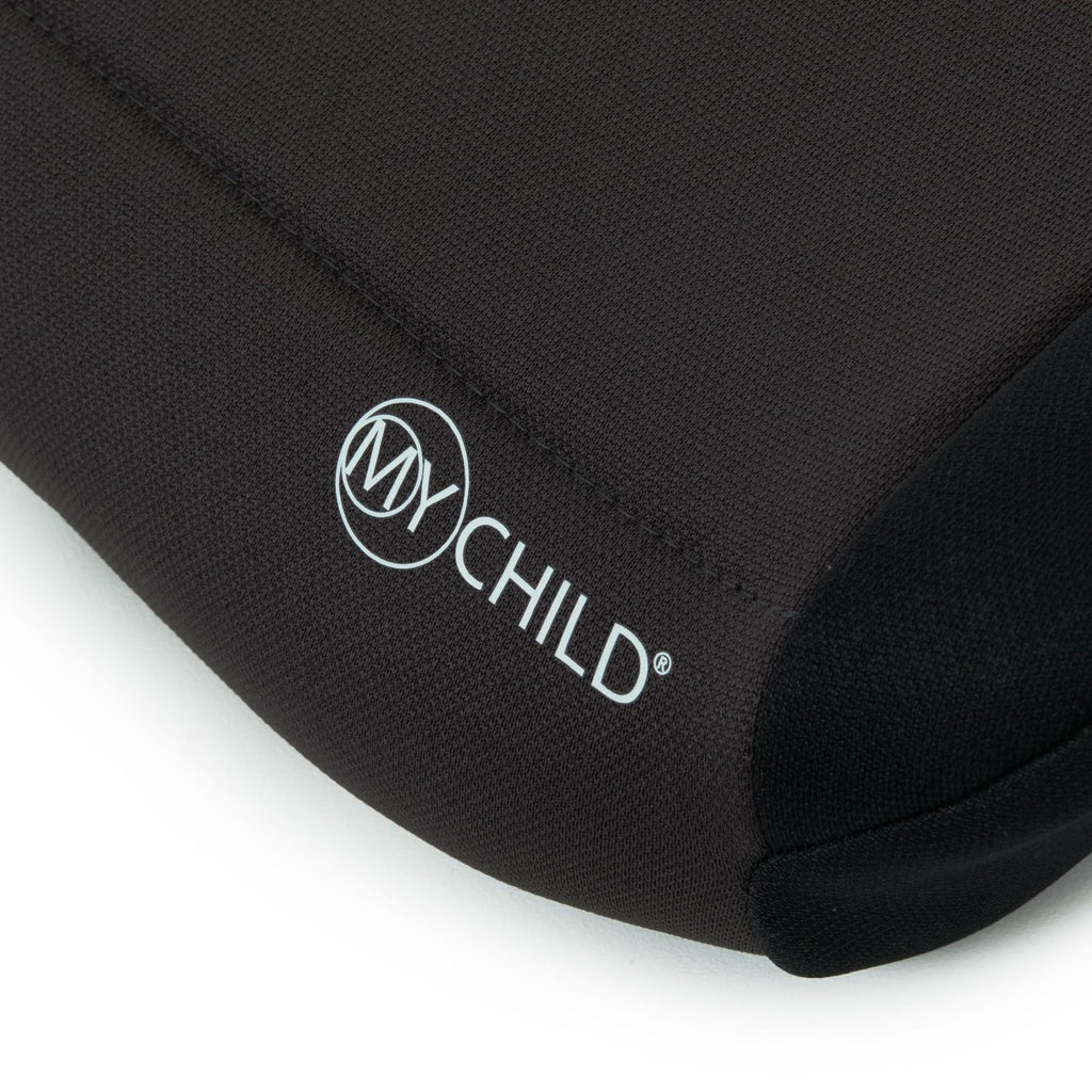 MyChild Brundle Group 2/3 Booster Car Seat Black., Backless Booster Seat. Lightweight 700g. From 15kg to 36kg Approx. 4 - 12 Years