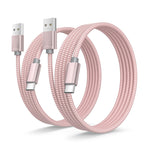 BASESAILOR USB A to USB C Charger Cable 3Pack 0.5/1/2M Black