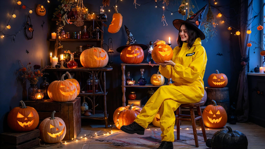 Hazmat Suits & Disposable overalls| Multiple Specifications Options & Full Body Protective | Suit for painting & Cleaning