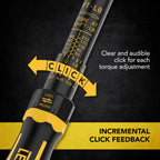 LEXIVON Torque Wrench 1/2-Inch Drive Click 10~150 Ft-Lb/13.6~203.5 Nm (LX-183)