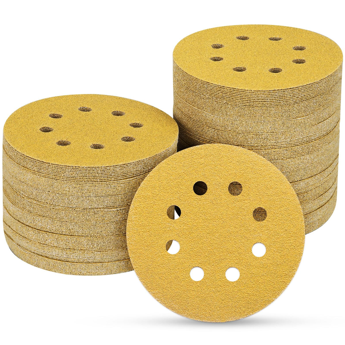 165 PCS 5 Inch Sanding Discs Random Orbital Sander Sandpaper