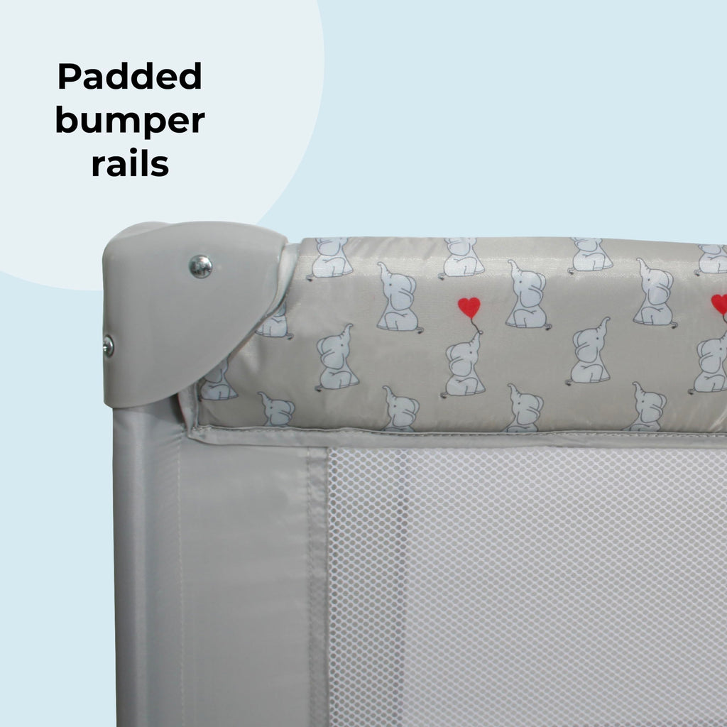 My Babiie MBTC1 Travel Cot from Birth to 15kg - Blush Pink