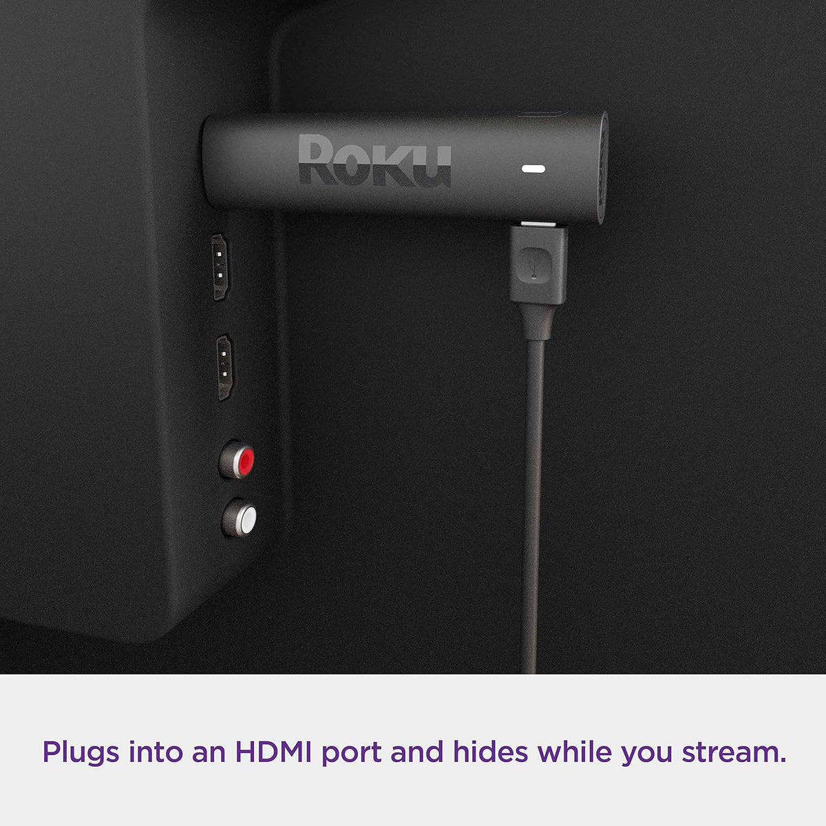 Roku 3820EU Streaming Stick 4K | HD/4K/HDR Streaming Media Player, Black