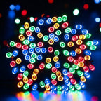 Dazzle Bright 300 LED Christmas String Lights, 100 FT Connectable Waterproof String Lights Green Wire with 8 Modes, Christmas Decorations for Indoor Outdoor Xmas Party Yard Garden (Warm White)